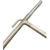 Tarière manuelle tout inox pour sondage des sols – 350, 650 et 900 mm Ø12mm
