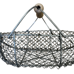 Paniers et Resses de récolte en acier galvanisé