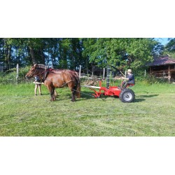 Custom Animal Traction Mower Front Unit – Busatis/ESM Bar 1.65 m, Made in Aveyron