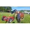 Custom Animal Traction Mower Front Unit – Busatis/ESM Bar 1.65 m, Made in Aveyron