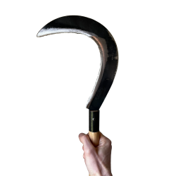 Rinaldi Long-Handle Sickle – 25 cm Blade