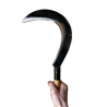 Rinaldi Long-Handle Sickle – 25 cm Blade