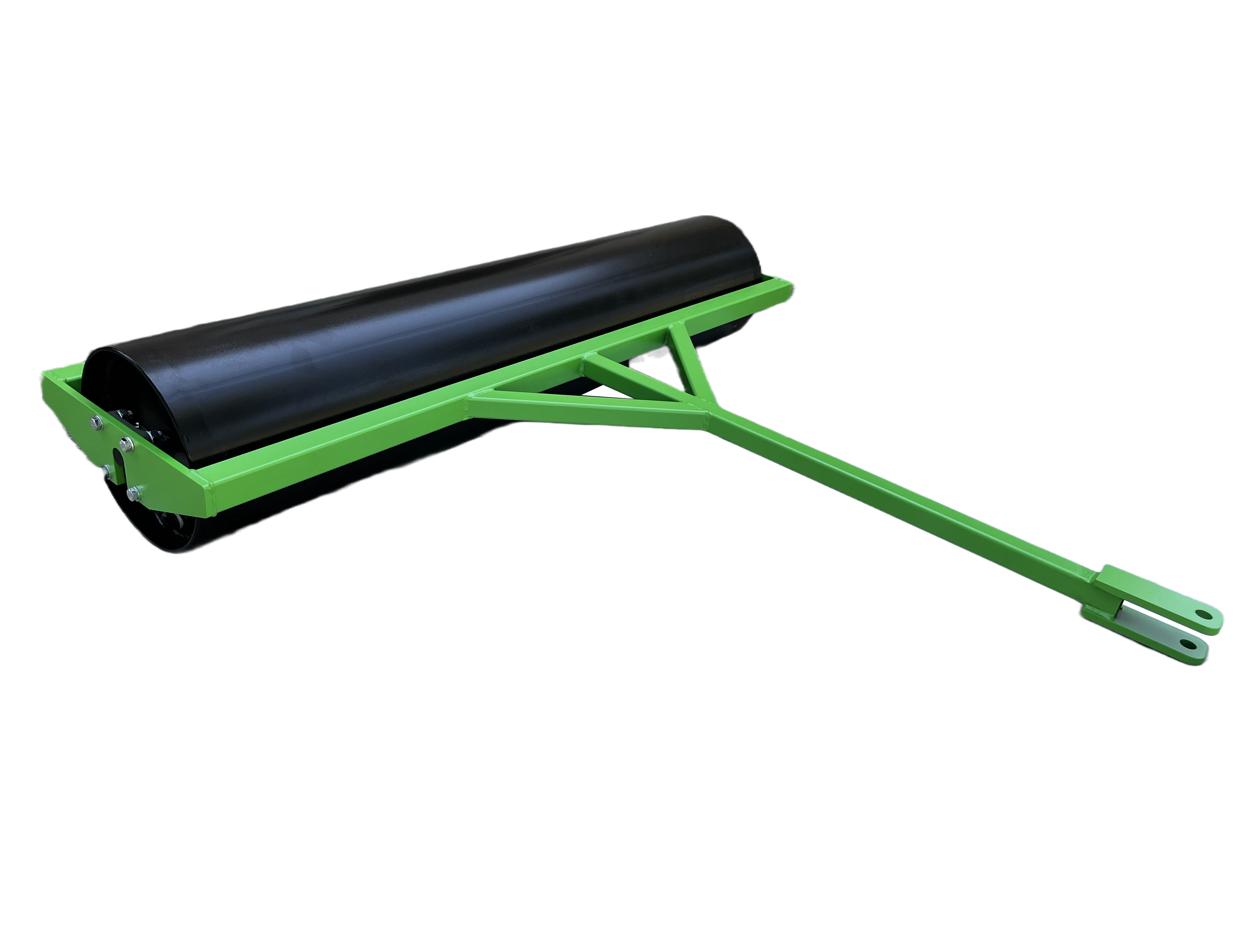 Rotolo di prato trainato