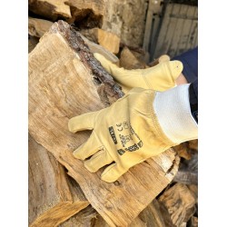 Gants de jardin en cuir