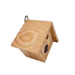 Diamond-shaped birdhouse 28 mm