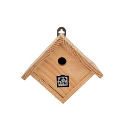 Diamond-shaped birdhouse 28 mm