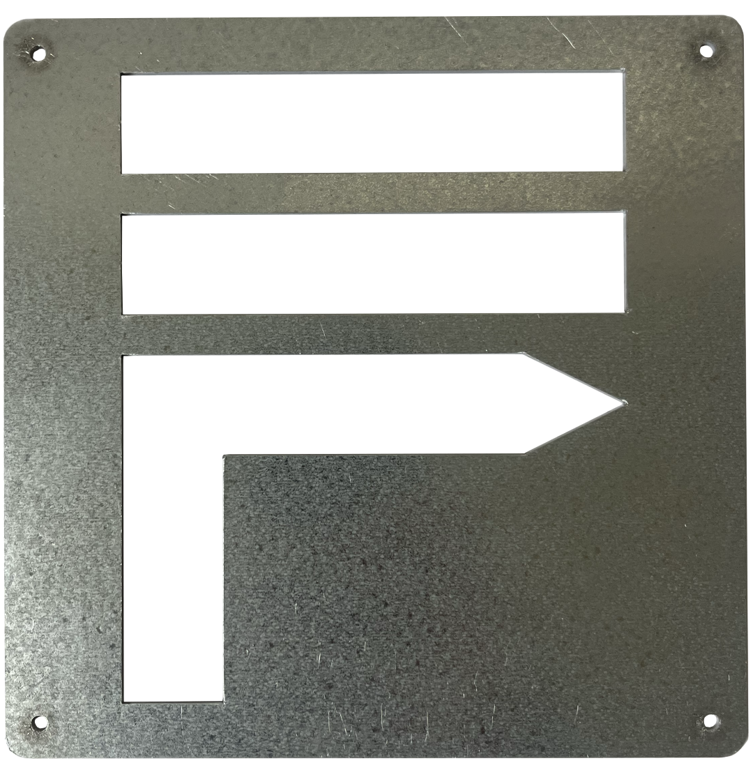 Pochoir Balisage Randonnée Pédestre