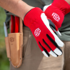 Gants Felco 702 – Gants de Travail Cuir Renforcé et Spandex pour Taille Intensive, Tailles S à XL
