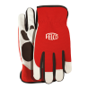 Gants Felco 702 – Gants de Travail Cuir Renforcé et Spandex pour Taille Intensive, Tailles S à XL