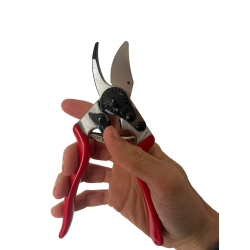 Felco 6 Cesoia Bypass Compatta – Testa Inclinata, Mani Piccole e Medie
