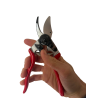 Felco 6 Cesoia Bypass Compatta – Testa Inclinata, Mani Piccole e Medie