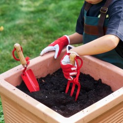 Felco 470 Kids – Kinder-Gartenset Schaufel & Gabel, ab 4 Jahren