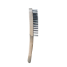 Osborn HG301A3 3-reihige Drahtbürste – Reinigung von Gartengeräten und Werkstatt, 295 mm