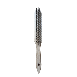 Osborn HG301A3 3-reihige Drahtbürste – Reinigung von Gartengeräten und Werkstatt, 295 mm