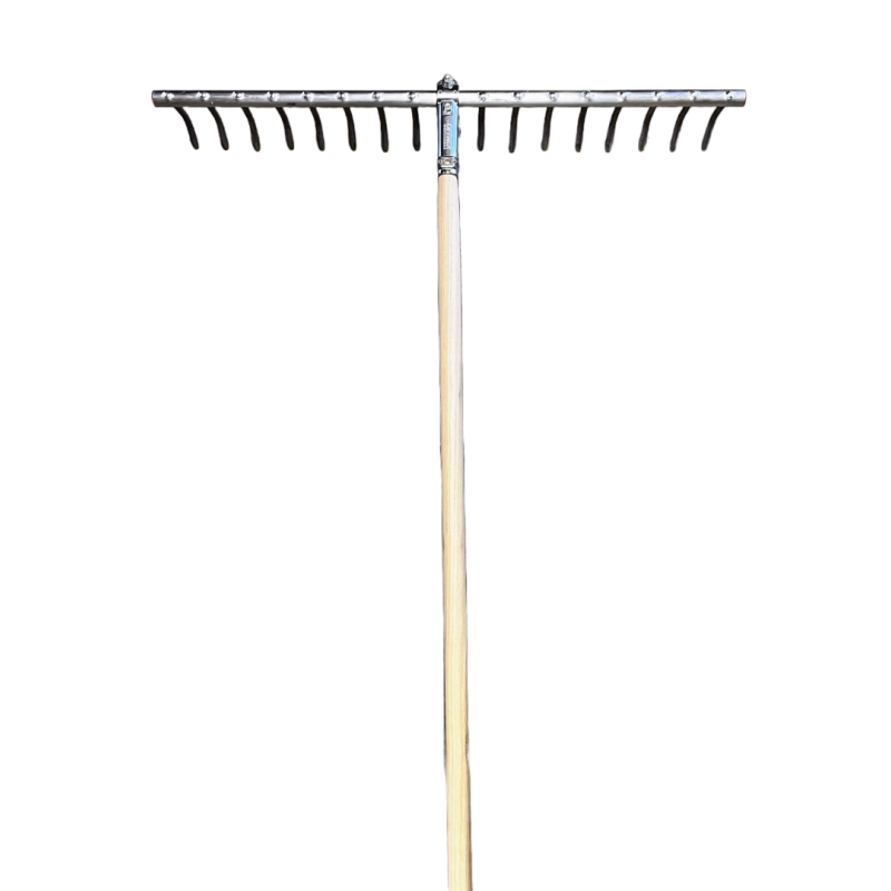 Vegetables Rake Adjustable aluminum rake - Ideal for garden and vegetable patch