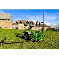 Treno Anteriore Falciatrice a Trazione Animale – Barra Busatis/ESM 1,90 m, Prodotto nell'Aveyron