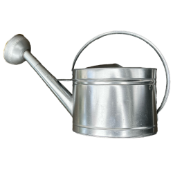 Arrosoir en acier galvanisé